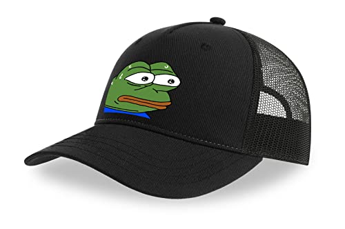 Casquette de camionneur Pepe Frog anti-transpiration en coton