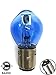 1x Stück BLUE VISION Glühbirne 35/35W 12V BA20d - 2 Faden System - bilux Lampe Leuchtmittel Roller Motorrad Moped - Hallenwerk
