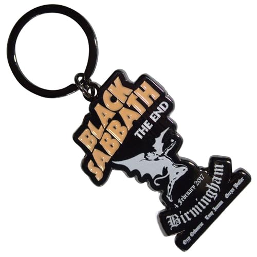[Rock Off officially licensed products] Black Sabbath The End L[z_[ Keychain Size One Size