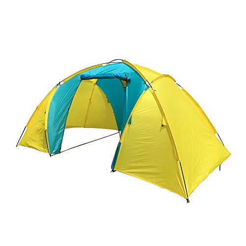 Carpa para camping para 4 personas espaciosa e impermeable miniatura 1