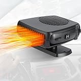 Portable Car Heater 2 in1 Fast Heating or Cooling Fan 12V 150W Car Warmer Defogger Demister Heating Auto Dryer Windshield Defroster