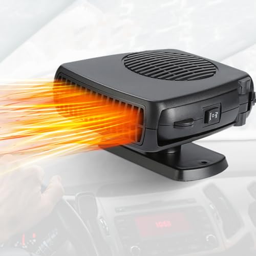 Portable Car Heater 2 in1 Fast Heating or Cooling Fan 12V 150W Car Warmer Defogger Demister Heating Auto Dryer Windshield Defroster