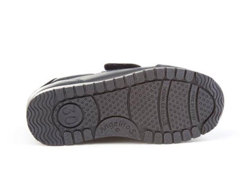 Zapatillas Deportivas Infantiles Colegiales con Puntera Reforzada, Todo Piel. mod.904. Calzado Infantil Made in Spain, Garantia de Calidad. (36, Azul Marino)