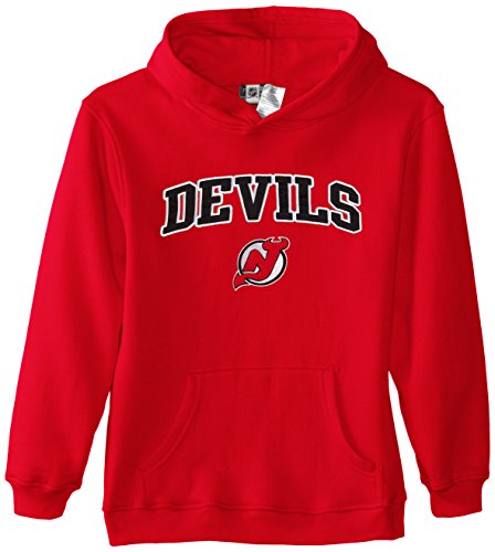 Outerstuff NHL New Jersey Devils Block Logo Hooded Fleece