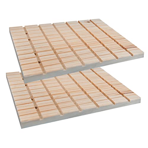 GANAZONO 2Stücke Holzkratzer Krallenpflege für Kleintiere