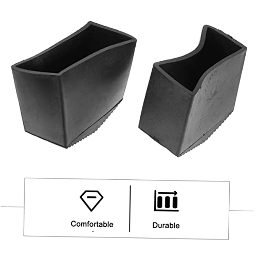 Angoily 2 Pçs Escada Dobrável Pés Almofadas De Perna De Móveis Capas De Pés De Cadeira Protetor De M