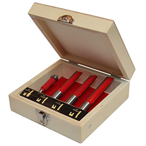 Faithfull RBSKWJ 1/2-inch Shank Kitchen Worktop Cutters (Pack of 4)