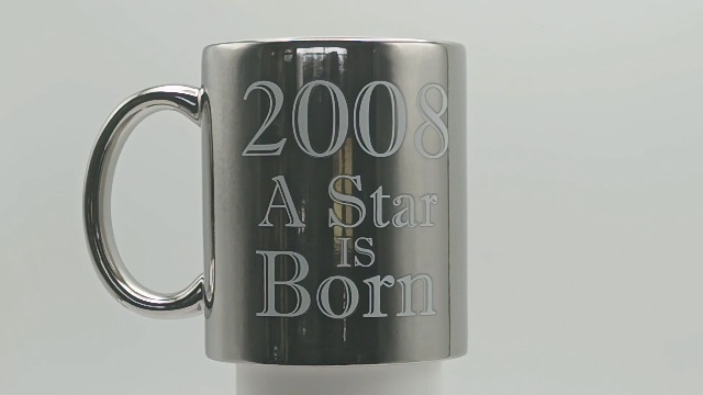 A STAR IS BORN 18th Birthday Silver Metallic Ceramic Mug : Amazon.com.be:  Home & Kitchen