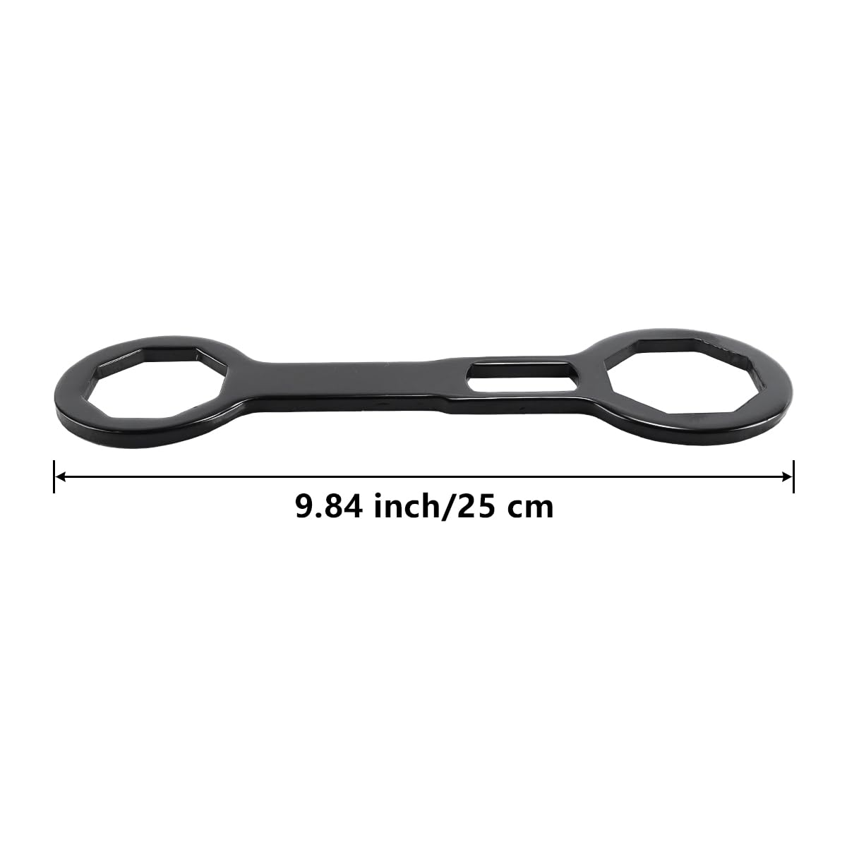 Chiave per tappo forcella anteriore per moto da 46 mm/50 mm, chiave in alluminio lavorata a CNC per tappo forcella anteriore, chiave a doppia testa a 8 punte