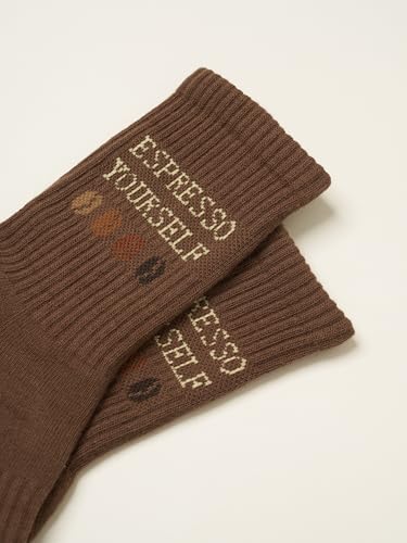 Image of Shapes Studio Half Calf Grip Socks, Cute Fruit Pilates Socks, Ruffle Socks, Non-Slip for Barre Yoga