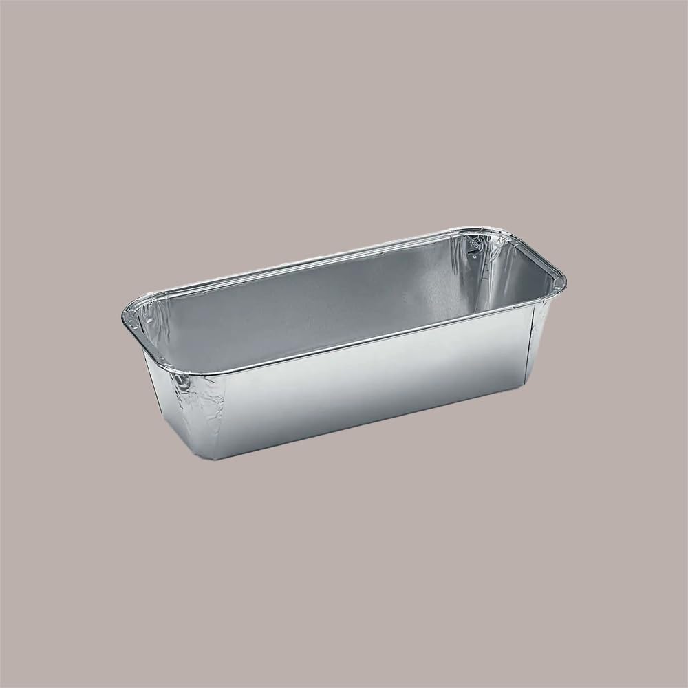 Lucgel Vassoio per Plumcake in Alluminio RF870G 23x10 cm - 100 Pezzi -