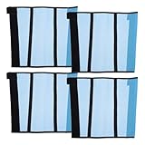 Gadpiparty 4 Stück Atmungsaktive Fliegengamaschen für Pferde Robustes Mesh Material Einfacher Schutz vor Fliegen und Hufschäden Vielseitig für Reitbetrieb und Pferdehaltung Geeignet