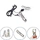 Edelstahl Nippelklemmen Brust Flirten Spielzeug Elektrostimulation Nippelklemme Elektrosex Bondage Set Nippel Stimulation Frauen Klitoris/Nippel Clip Sexspielzeug Für Frauen Männer Paare