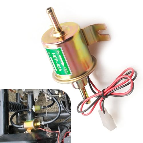 1 Pc Universal Electric Fuel Pump Kit Hep-02a 12v 3-6 Psi Low Pressure 516 Id...