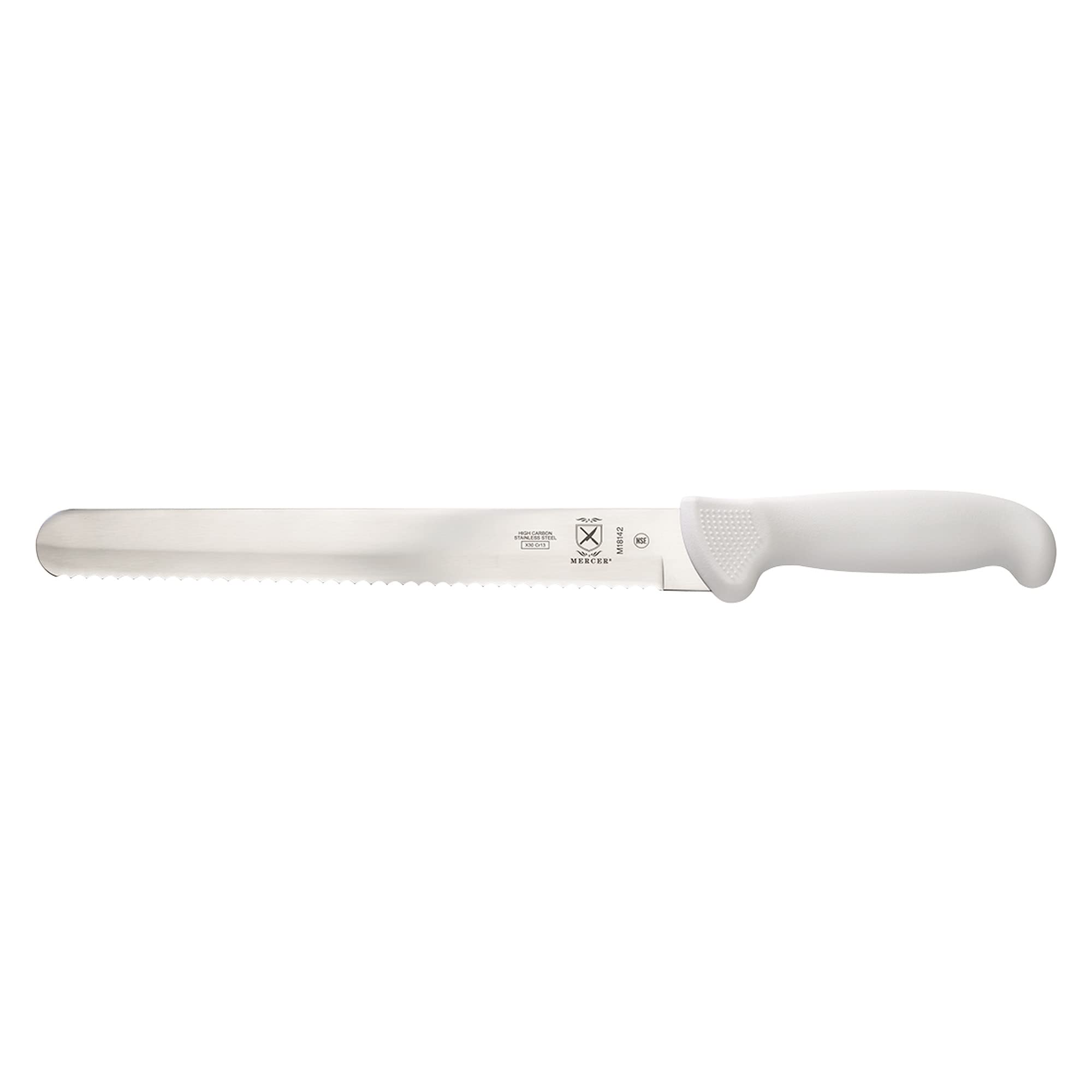 Mercer CulinaryUltimate White 10" Wavy Edge Slicer Knife