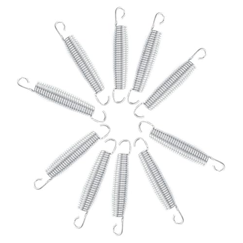 Ressorts de trampoline usés ? Remplacez-les avec ce lot de 12 cm en acier solide