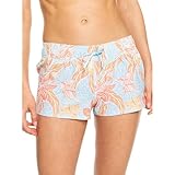 roxy womens island in the sun boardshorts board sailing boating pantaloncini per sport acquatici - cool blue island time - easy stretch