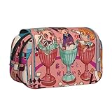 Yugi Amane Federmäppchen Anime Charakter Gedruckt Yahiro Nene Federmäppchen Student Große Kapazität Manga Stil Schreibwaren Etui für Jungen Mädchen, Typ 9, 21*10*7.5cm, Kosmetikkoffer