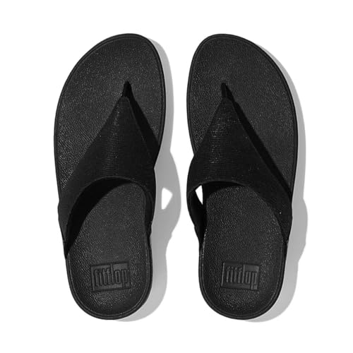 FitFlop Women's LULU SHIMMERLUX Toe-Post Sandals2