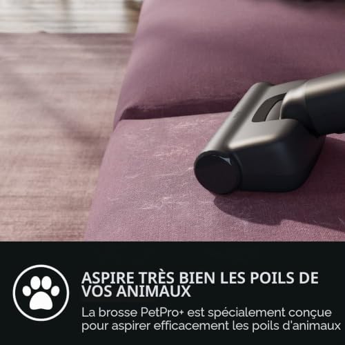 AEG AP71A142XN Aspirateur Balai sans Fil, 14,4 V, autonomie de 50 Min, Batterie Amovible, Filtration en 5 étapes, 4 Vitesses, aspirateur Balai 2 en 1, avec Accessoires, Bleu Denim