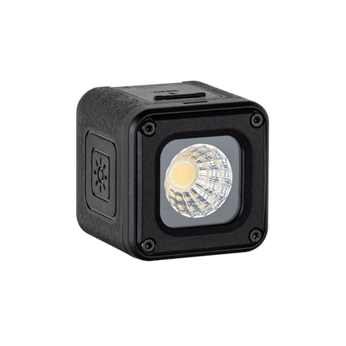 SMALLRIG Lampe Vidéo à LED, Kit d'Éclairage Portable Étanche, Mini Cube avec 8 Filtres de Couleur, Lampe de Photographie à Remplissage Variable 5600K...