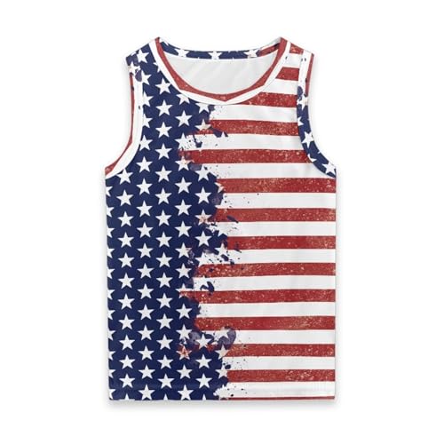 Boys Tank Tops with Graphic Breathable Summer Sleeveless Shirts Tops Tees for Outdoor Sports Clothes