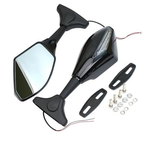 Espejos retrovisores Suzuki GSX1100G 1991 1992 1993 con luces de giro para carenado