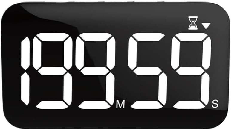Rechargeable Countdown Timer Voice Controlled LED Large Screen Timer Clock Alarm Clock Time Learning Manager
