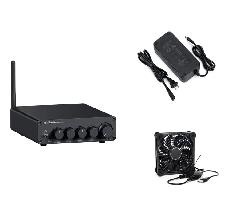 Amazon.com: Fosi Audio USB C 5V Cooling Fan and 48V 5A Power