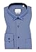 Produktbild ETERNA Herren Langarm-Hemd | Modern Fit | Blau kariert | Bügelfrei, Knitterfrei | 100% Baumwolle | Button-Down-Kragen Gr. 41