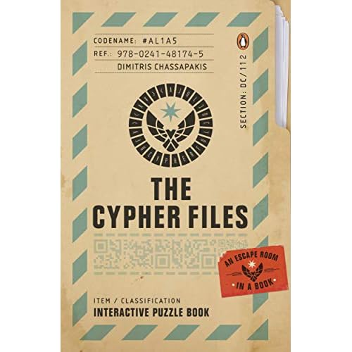 The Cypher Files: An Escape Room… in a Book!