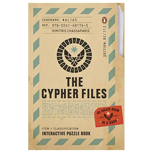 The Cypher Files: An Escape Room… in a Book!