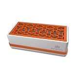 Bevenuto Pencil Holder Simple Design Desk Pen Makeup Brushes Block Stand (Orange)