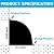 Duzzy 78 Inch Flexible Quarter Round Molding, Silicone Rubber Peel and Stick Shower Water Barrier Suitable for the Shower Corner or Kitchen Countertop Sink and Cooktop