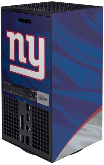 Skinit Decal Gaming Skin Compatible with Xbox Series X Bundle - Officially Licensed NFL New York Giants Design
