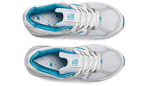 New Balance New Balance Women's Made in US 1540 V2 Running Shoe, White/Blue, 6.5 M US
