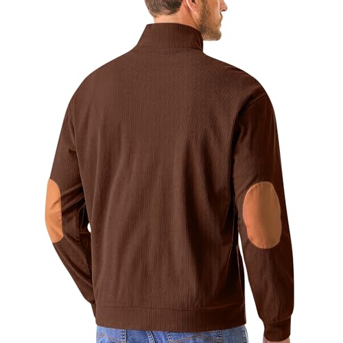 RTRDE Men's Henley Pullover Sweatshirts Long Sleeve Shirts Casual Thermal Loose Fit Button Up Pullovers, S-3XL3