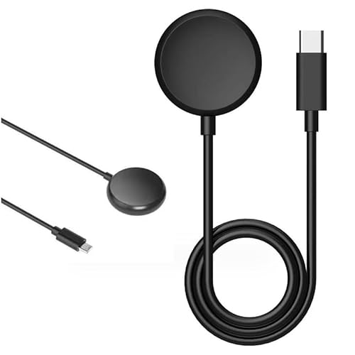 Google Pixel Watch 対応 充電器 マグネット吸引 ワイヤレス充電器 USB-A/TYPE-C チャージャー アクセサリー (TYPE-C)