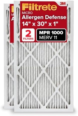 Amazon.com: TRIGHTFILTERS 14x30x1 Air Filter 4 Pack, MERV 8 Pleated ...