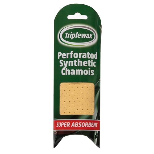 Chamois en Cuir véritable perforé Triplewax, Moyen