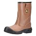Amblers Safety Mens FS142 Water Resistant Pull On Safety Rigger Boot Tan Size UK 12 EU 47
