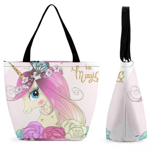 Sac bandoulière papillon licorne idéal pour vos voyages et escapades de weekend