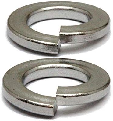 MonsterBolts - M2 Split Lock Washer, DIN 175B, Stainless Steel, 10 Pack