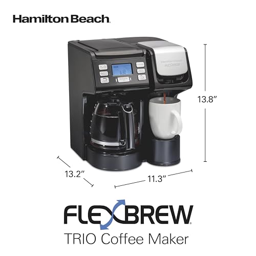 Hamilton Beach 49902 Flexbrew Trio 2-Way Coffee Maker, Compatible With K-Cup Pods Or Grounds, Combo thumb #7
