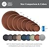 The HC Companies Flower Pot Saucers - Plastic Plant Saucer for Outdoors & Indoors - Traditional Design Plant Pot Trays for Water Drainage - Durable & Stylish Round Plant Tray (12-inch Black) #5