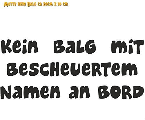 Auto e Moto Adesivo Fun Non un soffietto con