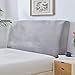 WWQQ Copertura per Testiera per Letto Fodera Testata Letto Singolo Copri Testata Letto Fodera Elastica Vello Protezione Testata Matrimoniale Cover Cuscino Lavabile per off-White 180-190cm