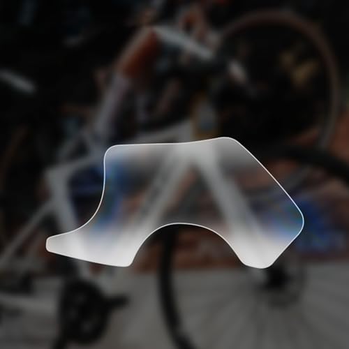 Protector de pedalier extraíble para rutas de ciclismo de carretera de larga distancia