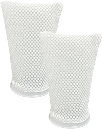 Image of 7 Inch 2 Pack 150 Micron Honeycomb Filter Socks for Fish Tank, Aquarium Filter Sock 3D Honeycomb Design Filter Sock, Aquarium Filter Bags for Saltwater