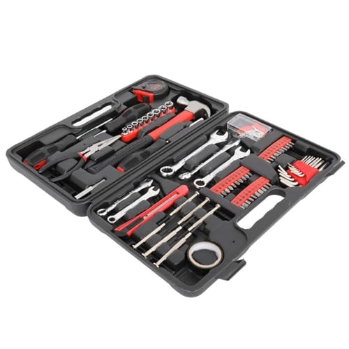 Kit de herramientas para el hogar 148 piezas con estuche portátil miniatura 1